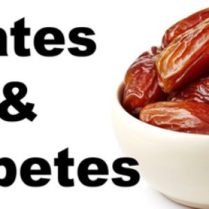 Can persons with high blood sugar levels or diabetes eat dates?