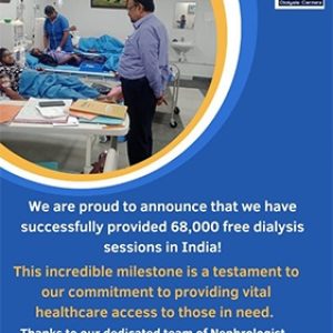 Wockhardt Foundation Delivers 68,000 Free Dialysis Sessions!