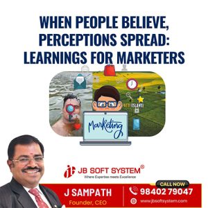 When People Believe, Perceptions Spread: Learnings for Marketers