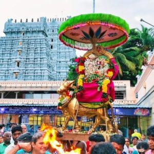 திருவண்ணாமலை அருணாச்சலேஸ்வரர் கோவிலில் புரட்டாசி மாத பௌர்ணமி பிரதோஷம்!