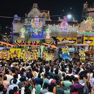 திருவண்ணாமலை கார்த்திகை தீபத் திருவிழா 2025 – முதல் நாள் இரவு..!