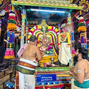 திருவண்ணாமலை அண்ணாமலையார் திருக்கோவிலில் நவராத்திரி எட்டாம் நாள்!